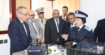 وزيرالداخليةيزورمعهد الشرطةالمغربية
