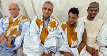 يرب ولد المان يستقبل المهنئين بعد تعيينه مديراً عاماً لشركة تسويق الأسماك